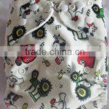 2016 New Design Hot Sale Waterproof Printed MINKEE Baby Boy Girl Pocket Cloth Diaper Eco Friendly MINKY Baby Cloth Diaper Cover thumbnail-1