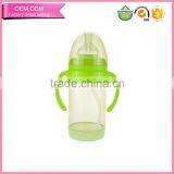 Straight Babies Bottle Color Changing PPSU Bottle With Straw and Handle thumbnail-1