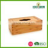 Promotional Bamboo Napkin Box,wood Tissue Box,bamboo Paper Holder thumbnail-3