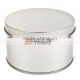 OEM Decorative Gift Round Tin Cans with Lids