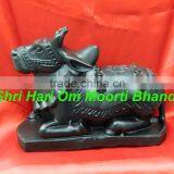 Marble Nandi Statue