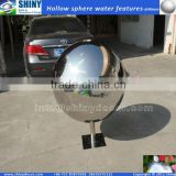 Mirror polished sphere Water features