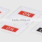 RoHs PC Type Toggle Switch Name Plate