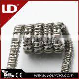 UD Staggered Fuse Clapton Coil/Staple Staggered Fuse Clapton Coil Premade Coil thumbnail-4