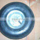 3.00-8 Wheel / 3.00-8 Rubber Wheel With Red Rim and 13x3 Wheel thumbnail-3