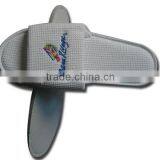 Luxury Waffle Open Toe Hotel Slipper thumbnail-1