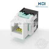 Network Solution RJ45 Super Cat 6 UL 180 Degree UTP Modular Keystone Jacks thumbnail-2
