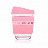 2016 Beautiful Design Glass Reusable Coffee Cup Sleeve-blue/pink/green thumbnail-4