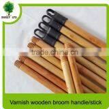 Factory Price Varnished Wood Mop Handle Soomth Wood Handle 120*2.2CM thumbnail-1