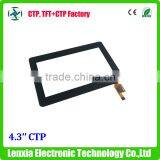 Standard or Custom I2C Interface 4.3 Inch Touch Screen Panel thumbnail-2