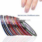 Beauty Nail Sticker Multicolor Nails Striping Tape Line DIY Nail Beauty Art Tips Decoration Sticker thumbnail-2