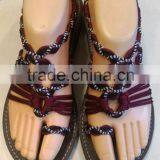 THAILAND BRAIDED MOUNTAIN TRIBE BEACH SANDALS thumbnail-6