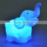 Colorful Lovely LED Elephant Shape Night Light Lamp