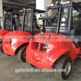 10 Ton Rough Terrain Forklift Truck CPCY100 With Fork Posinioner thumbnail-3
