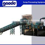10-30T Production Used Mobile Scrap Metal Shredder