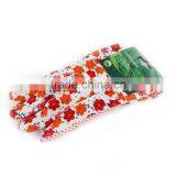 Ladies Floral Garden Gloves (Red) thumbnail-1
