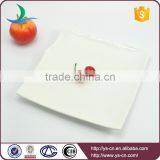 Wholesale Rectangule White Ceramic Catering Serving Dinner Plates Porcelain thumbnail-3