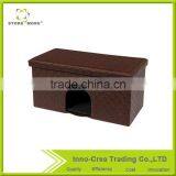 Home Stool OEM 2017 New Design Support Printing Pet Foldable Storage Ottoman thumbnail-6