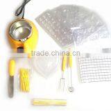 CY159 Creative Chocolate Fountain Fondue Melt Pot Household DIY Electric Chocolate Melting Pot thumbnail-2