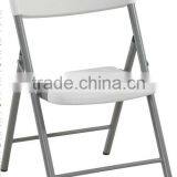2015 Hot Sale Widely Used Outdoor Armless White Plastic Stacking Chairs thumbnail-1