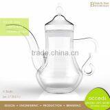 Lead-Free Ti-Borosilicate Glass High Quality Hand Blown Tea Pots For Life thumbnail-6