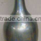 High Quality Best Selling Lacquer Light Blue Brush Vase From Vietnam thumbnail-1