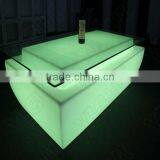 LED High Quality Waterproof Glasses Top+aluminum&PE Base Material Coffee Table thumbnail-3