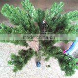 Home Garden Edging Decorative 7.5ft Height 700 Pcs of Pine Tips Artificial Green Plastic LED Lights Christmas Trees ESDS11 1707 thumbnail-2