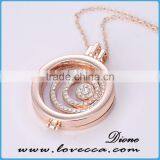 2017 Beautiful Hollow Design Essential Oil Diffuser Perfume Necklace For Locket thumbnail-1