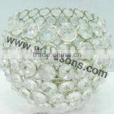 Candle Stick Holders,crystal Beaded Votive Candle Holders thumbnail-3