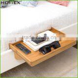 Bamboo Bunk Bed Shelf Bedside Caddy Homex_BSCI Factory thumbnail-5