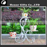 Decorative Cast Iron Plant Stands Metal Flower Shelf thumbnail-2