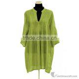 High Quality Silk Dress With Various Colors and Sizes for Women. 100% Handmade in Vietnam thumbnail-5