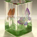 JINGYAGE Crystal Pen Holder for Office Desktop Gifts Souvenirs thumbnail-4