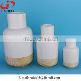 NEW Design Wood Grain White Ceramic Vase thumbnail-1