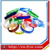 2016 Cheap Embossed Silicone Wristband for Promotion thumbnail-1