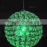 Wholesale Acrylic Craft Handmade LED Iron Ball Wedding Decoration Centerpieces thumbnail-4
