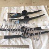 4001415 7LBS High Quality Oval Hole Machine Forging Steel Mattock Pickaxe thumbnail-1