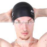 Hot Selling Newest Design Silicone Material Adult 3D Swim Cap (CAP-1400) thumbnail-1