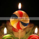 Colourful Lollipop Happy Birthday Candle for Children thumbnail-3