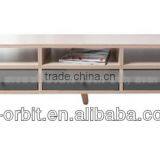 3 Drawers Home Furniture Wooden tv Stand thumbnail-1