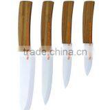 A3208 Hot Sale Ceramic Blade Knife Knives Set With Bamboo Handle thumbnail-6