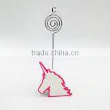 Wood and Iron Decoration Name Card Holder thumbnail-4