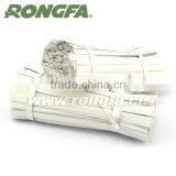 1/4'' x 6'' Gardening Use White Color Vineyard Twist Ties thumbnail-4