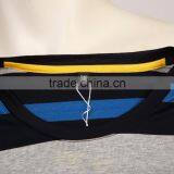 Mens Bulk Sale Plain Stripe Cotton t Shirt thumbnail-6