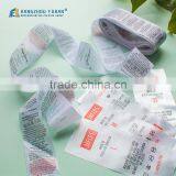 China Factory Custom Clothing Printed Care Labels thumbnail-4