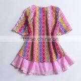 Factory Wholesale New Colorful Joint Women Blouse thumbnail-4