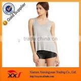 New Design High Quality Lady's Plain Sleeveless Cutout Back Top Cheap thumbnail-2