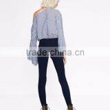 2016 Custom Fashion Apparel Young Girl Plain Dark Blue Summer Sexy Women Jeans Shorts Short Pants Half Pants Cotton Girls thumbnail-4