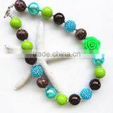 Wholesale Baby Girl's Necklace Handmade Plastic Bead Cheap Plastic Bead Necklace for Children thumbnail-5
